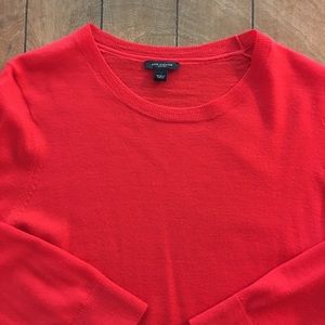 Ann Taylor 3/4 length merino wool sweater